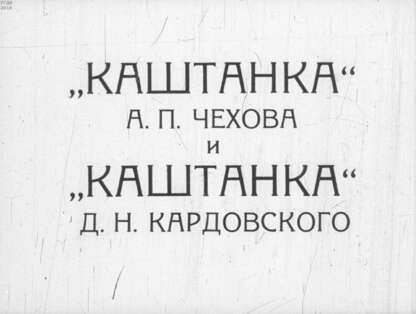 Каштанка А. П. Чехова и Каштанка Д. Н. Кардовского