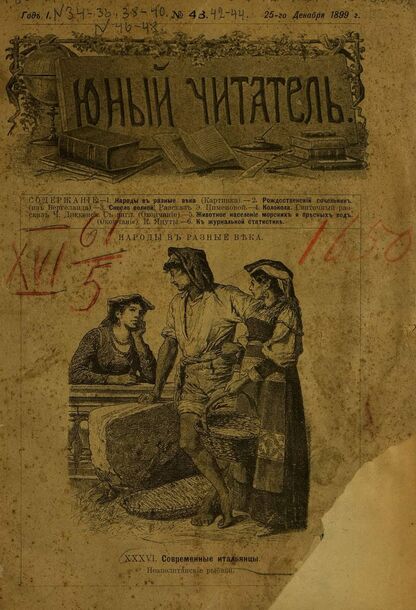 Юный читатель_1899_№ 48. 25 декабря: журнал для детей старшего возраста