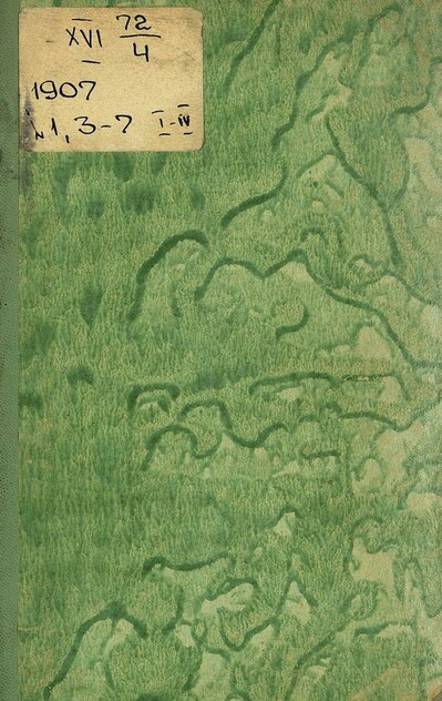 Труд и Забава_1907_№ 01. 5 января. Год второй