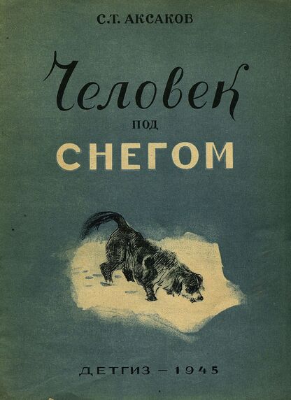 Человек под снегом